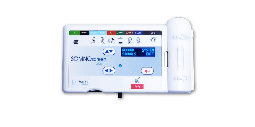 The SOMNOscreen Plus - the original portable sleep laboratory PSG device