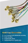 The best Grass gold cup electrode sensors - cheaper than grass, better quality than grass, Gold cup electrodes