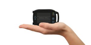 Sleep Screening made simple - The SOMNOtouch RESP eco is so small it can fit in the palm of your hand.