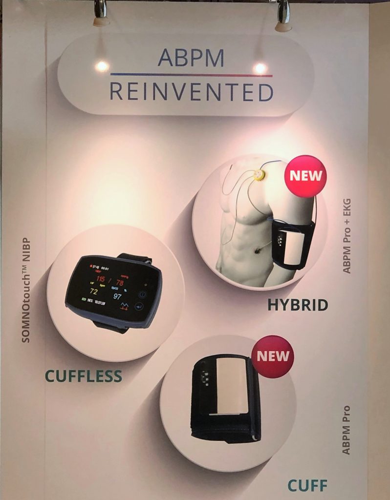 ESC2019 Booth F110 - See our 3 defferent solutions for cuffless blood pressure measuring