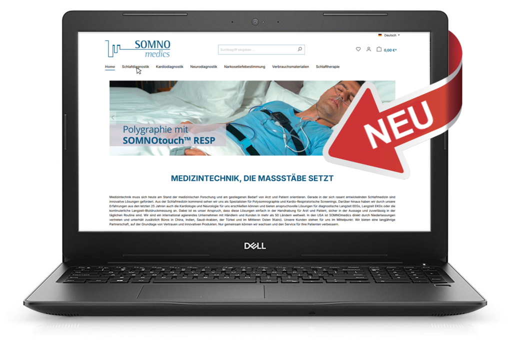 Unser neuer SOMNOmedics-Shop ist online!